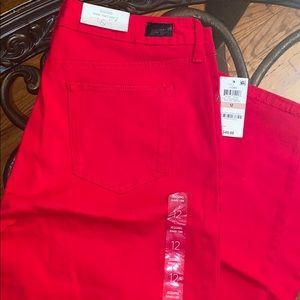 BRAND NEW Red jeans